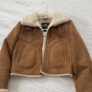 Hollister fur jacket